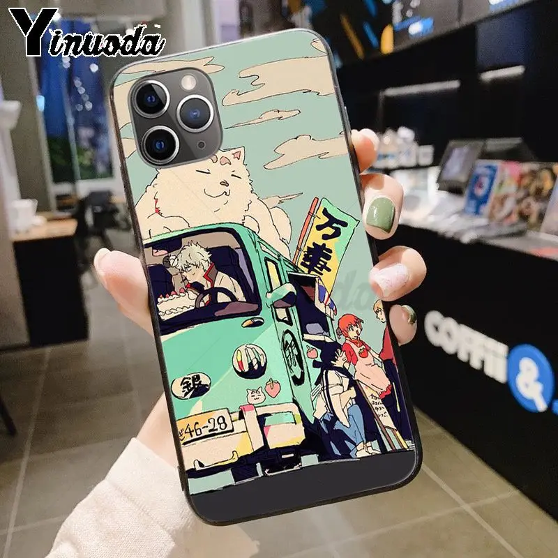 2 Yinuoda гинтама аминовый Защитный Мягкий ТПУ чехол для телефона для iPhone 7plus 6S 7 8 8Plus Xs max xr 5S 11pro чехол - Цвет: 2