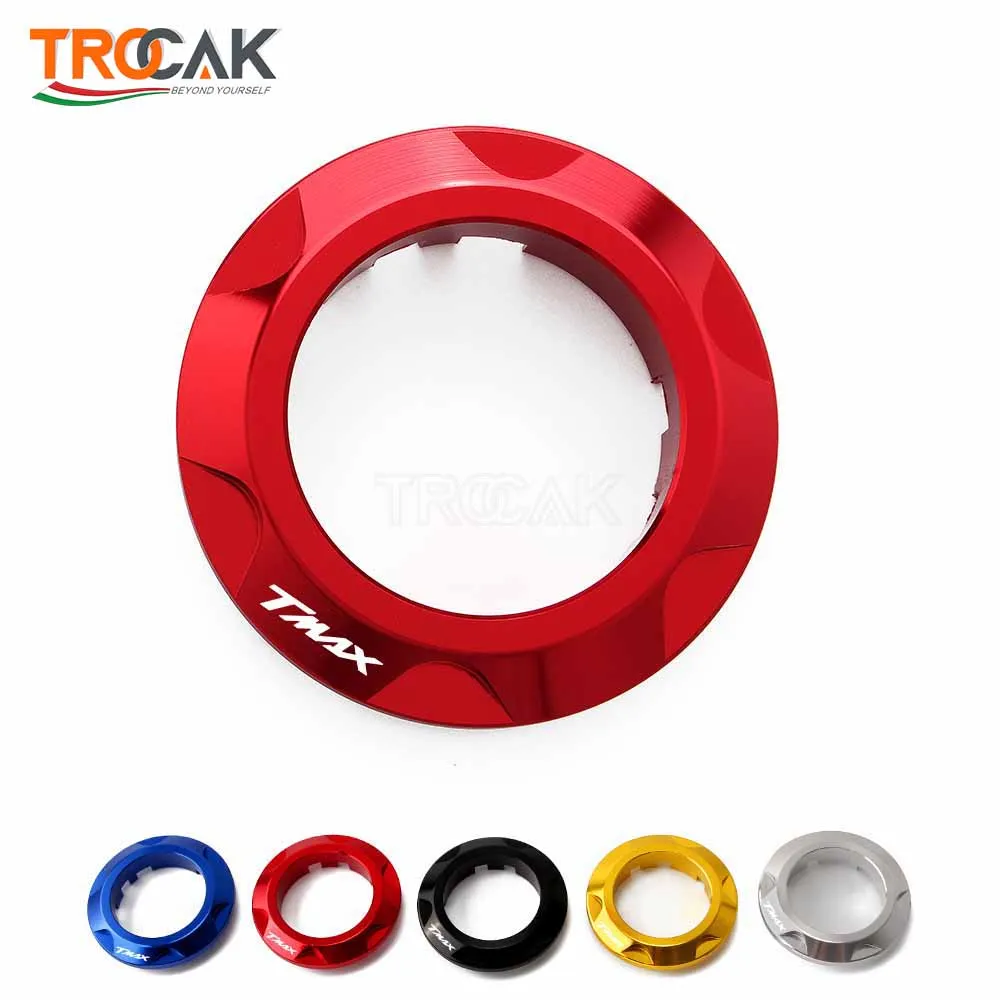 Защитное кольцо для выключателя зажигания мотоцикла с логотипом TMAX Yamaha 530 TMAX530 T-MAX