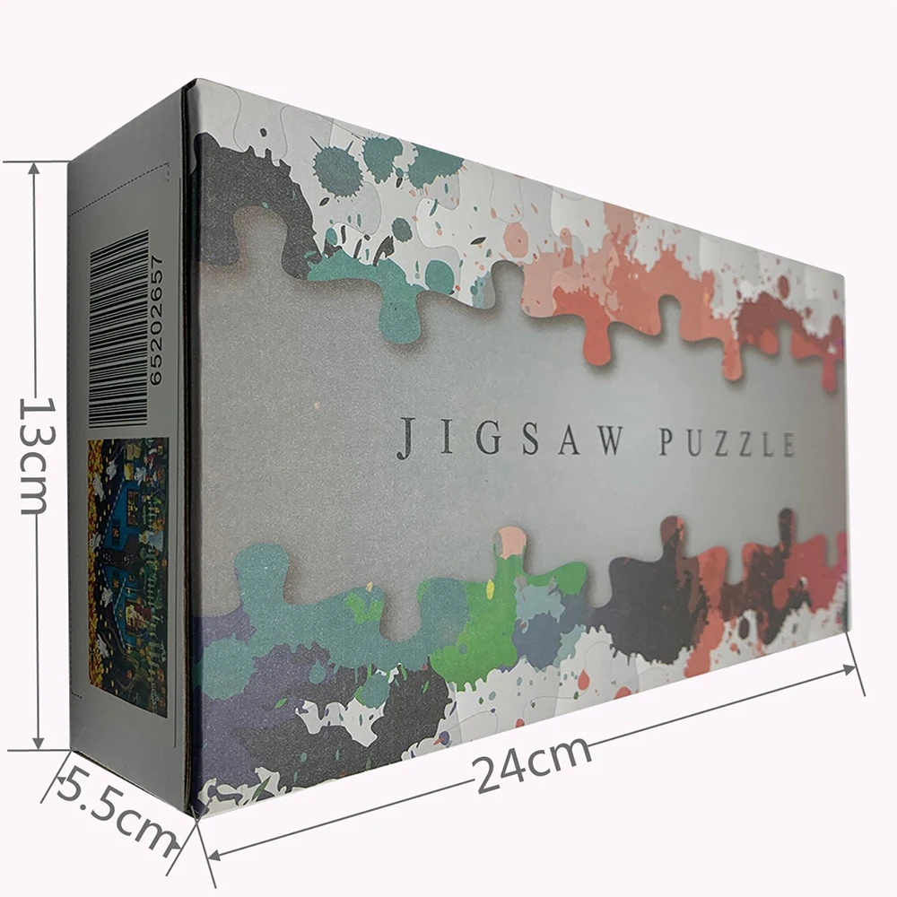 

Christmas Jigsaw Puzzle 1000 Large Adult Children's Educational Toys Holiday Gift Pattern Toy Landscape Personalized Jigsaw