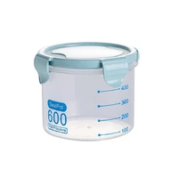 transparent plastic buckle sealed jar nut dry goods storage jar food storage box storage tank cereal can