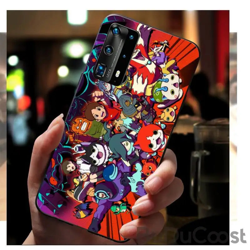 

TV Yo-kai Watch cartoon Phone Case for huawei P40 pro lite P8 P9 P10 P20 P30 psmart 2019 2017 2018
