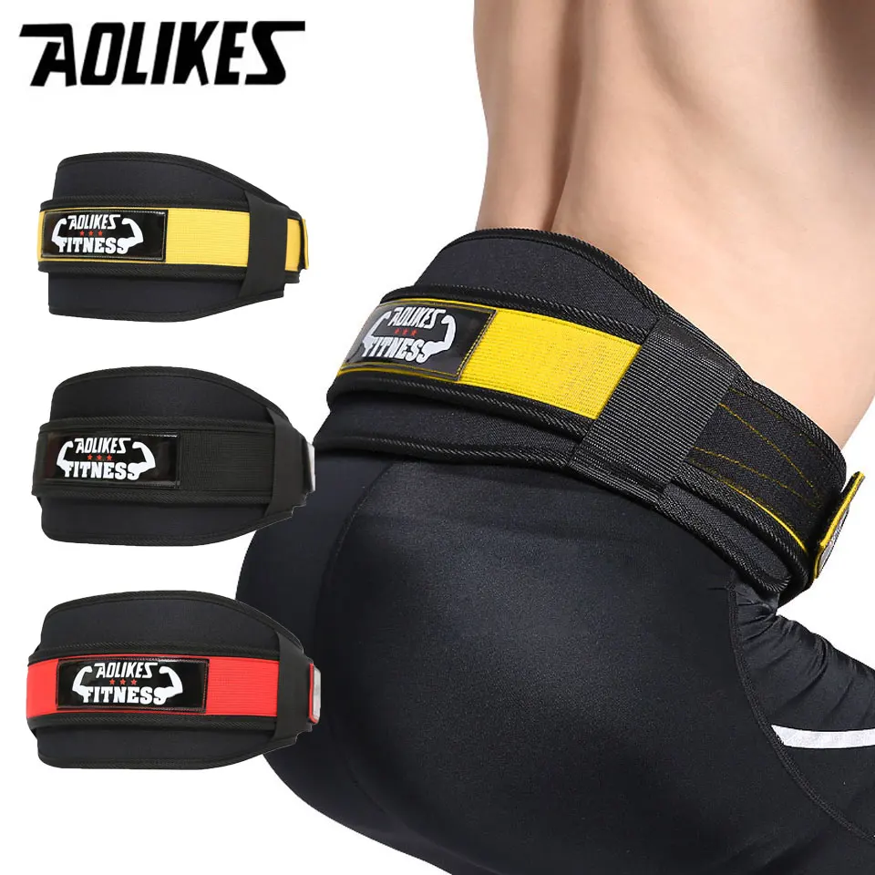 

1Pc Fitness Weight Lifting Belt Barbell Dumbbell Training Back Support Weight Lifting Belt Gym Squat Dip Powerlifting Waist Belt