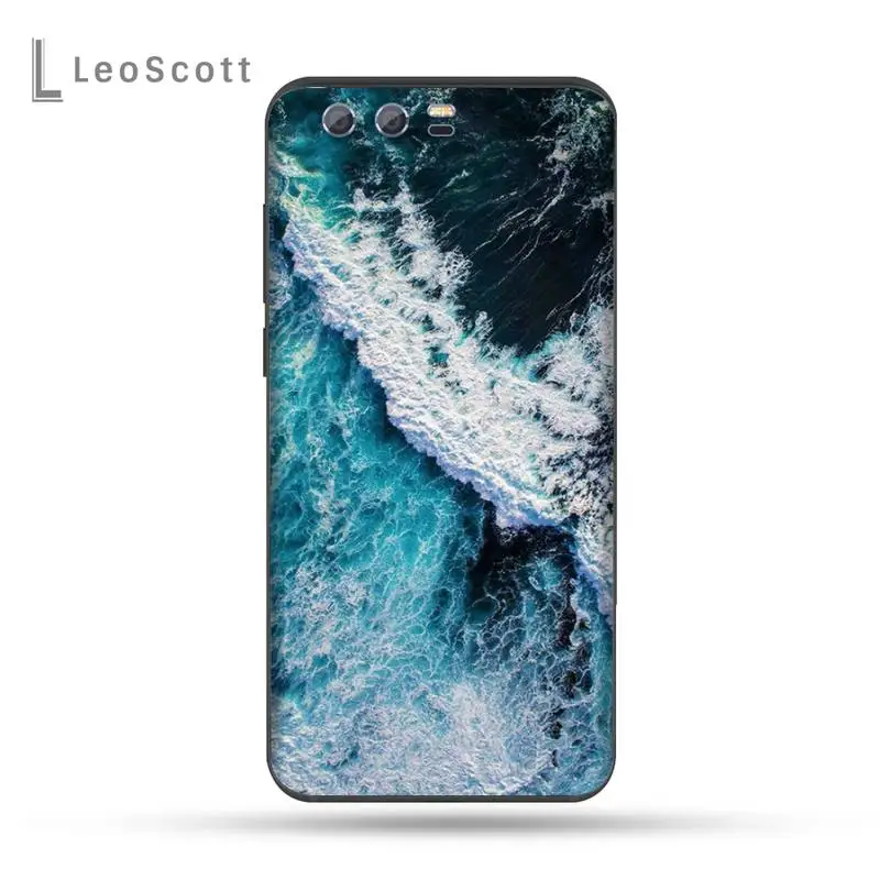 

Waves big sea landscape Phone Case For Huawei Honor view 7a5.45inch 7c5.7inch 8x 8a 8c 9 9x 10 20 10i 20i lite pro
