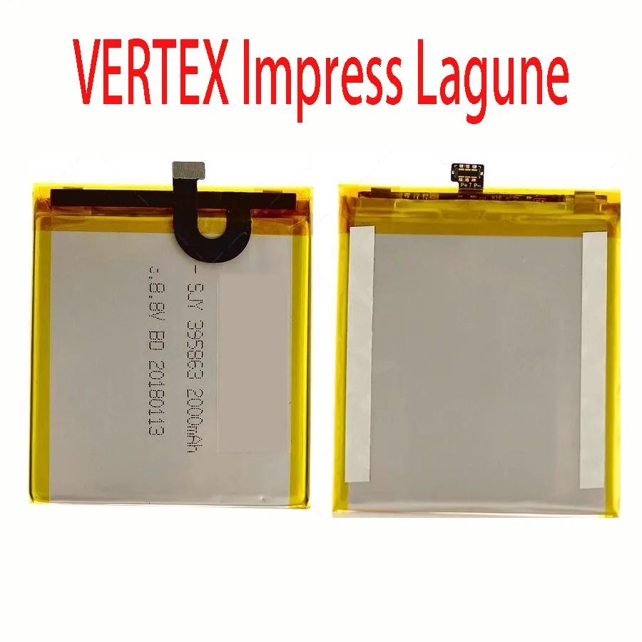 Аккумулятор для VERTEX Impress Lagune 2000 мАч аккумулятор мобильный телефон|Аккумуляторы