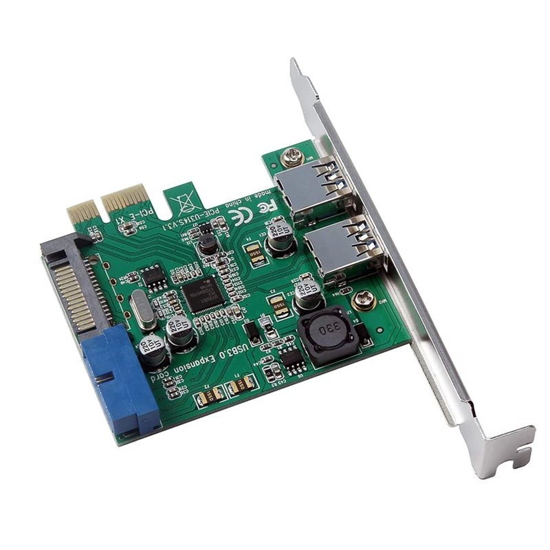 Pci-E к Usb 3 0 высокое Скорость карты расширения 19-Pin разъем Pci Express адаптер конвертер