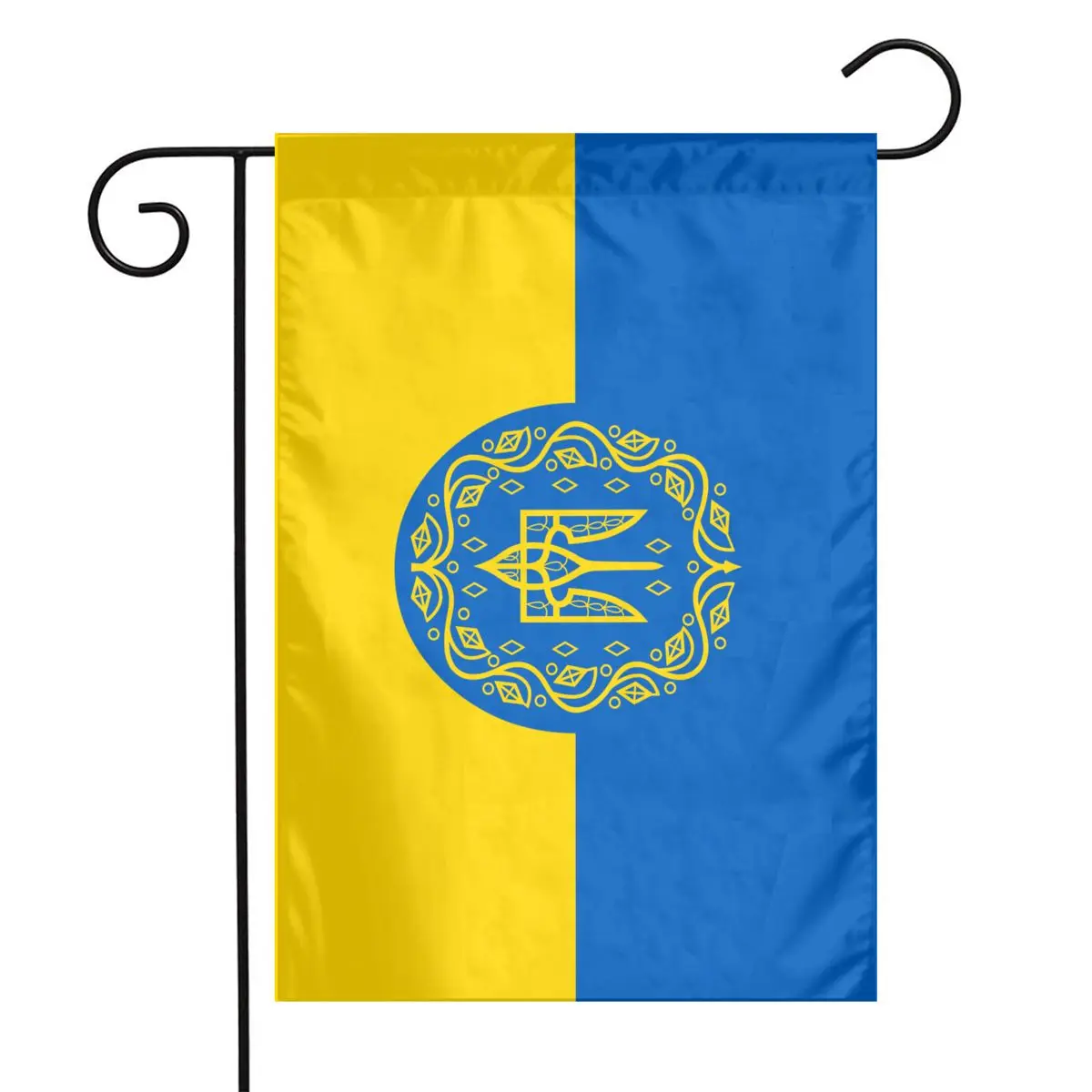 

Ukrainian flag garden flag 30 X 45 cm double-sided flag, used for garden decoration, courtyard decoration