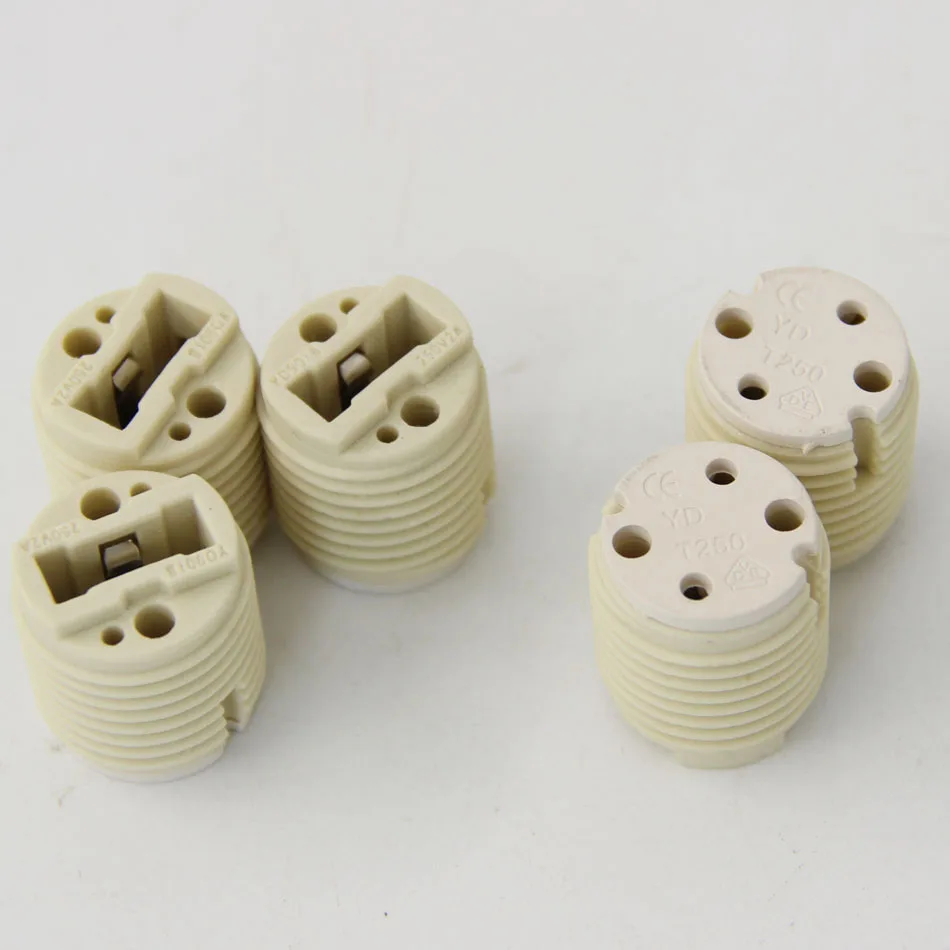50pcs G9 socket ceramic lampbase high quality lamp holder Wholesale | Лампы и освещение