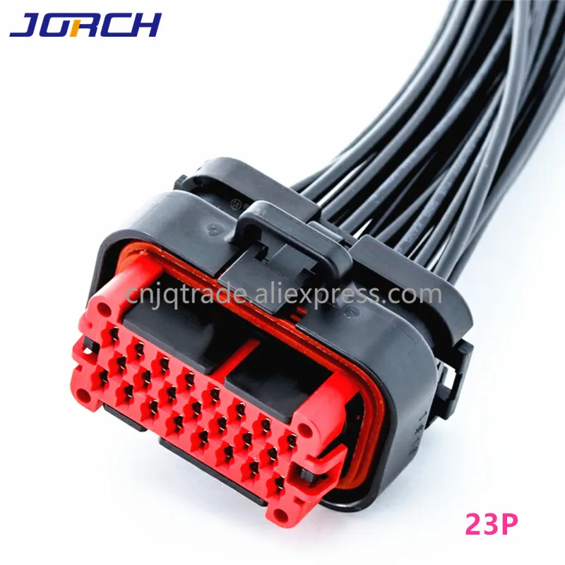 1pcs 8/14/23/35 Pin AMP auto ecu wire Wiring Harness Electrical connector 770680-1 776273-1 770680-1 776164-1 with 20cm cable
