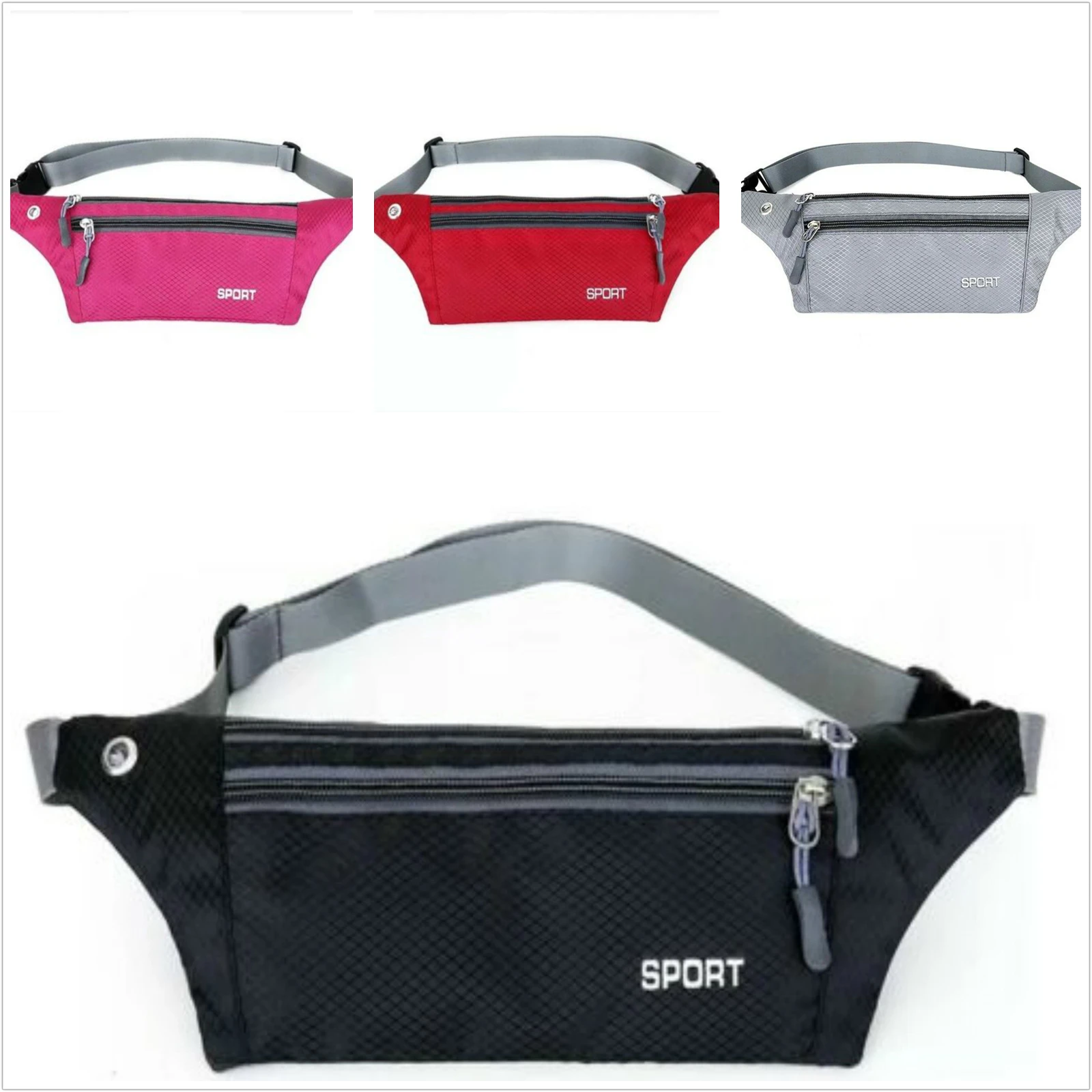 

Для женщин/мужские беговые кроссовки поясная сумка спортивная поясная сумка Велоспорт мобильный телефон пакет Портативный тренажерный за...