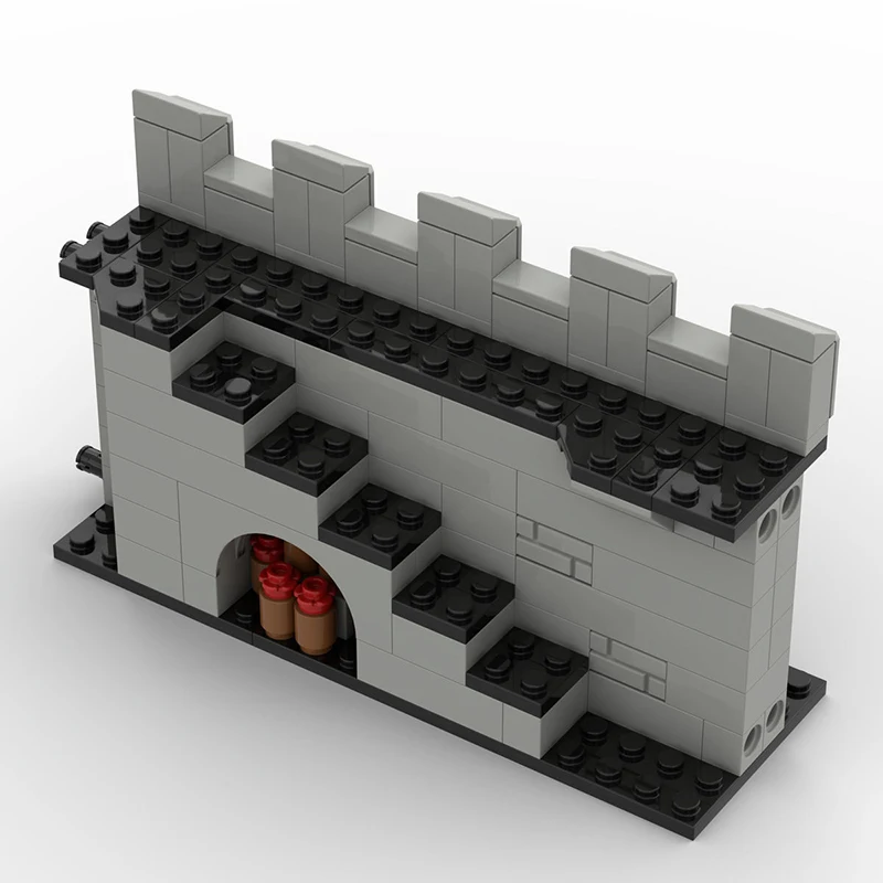 Military Series Medieval Century Ancient City Wall Castle Watchtower MOC Building Blocks Bricks Toys Christmas Gifts | Игрушки и хобби