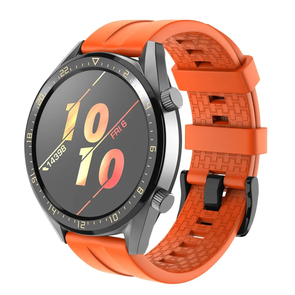 Ouhaobin 22 мм силиконовый ремешок для huawei Watch GT активный ремешок для huawei Honor Magic Смарт-часы браслет 528#2
