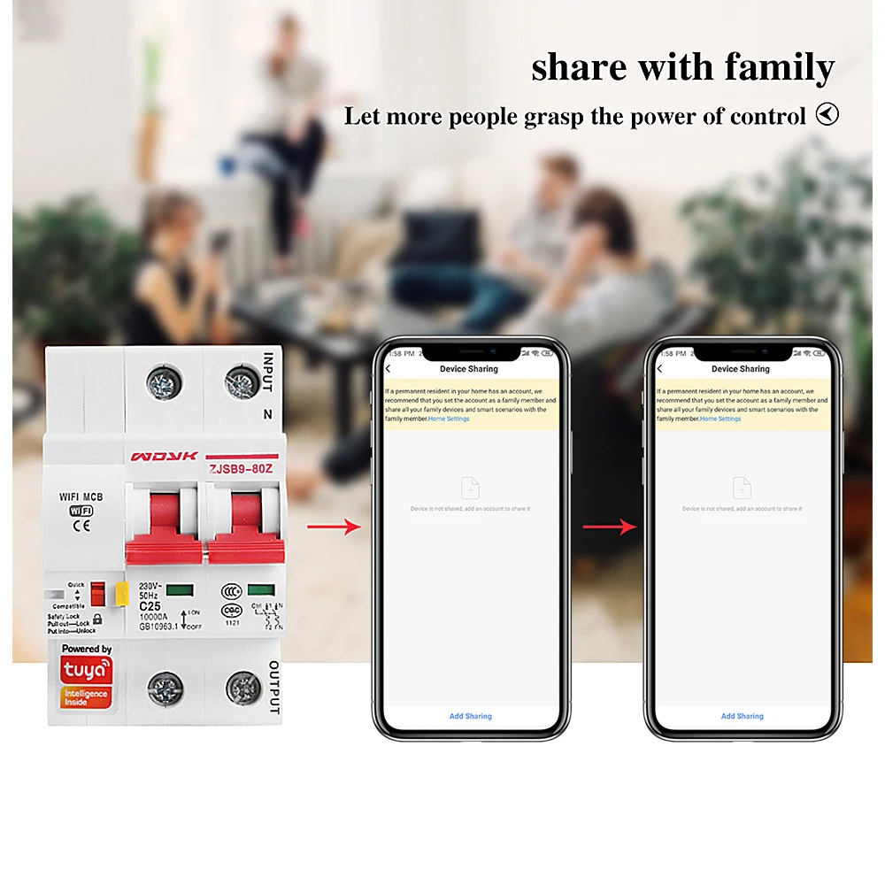 Приложение Smart Life(tuya) приложение Американская классификация проводов 2р WiFi смарт