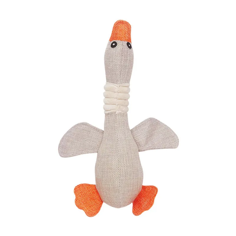 

1 PC Lovely Cat Dog Plush Toys Puppy Chew Squeak Noise Pet Toy Animal Shaped Sustainability Molar Training Toy