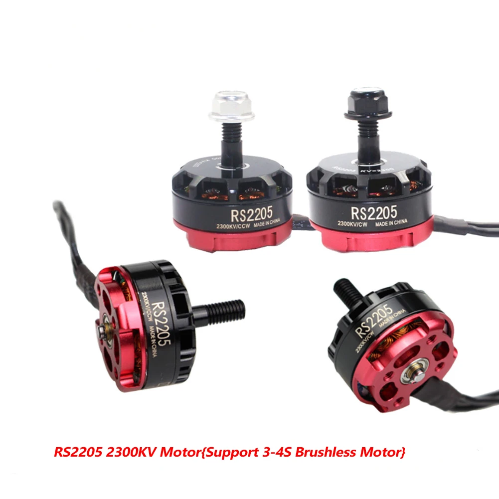 RS2205 2205 2300KV CW CCW бесщеточный двигатель для FPV RC QAV250 X210 гоночный Дрон Мультикоптер |