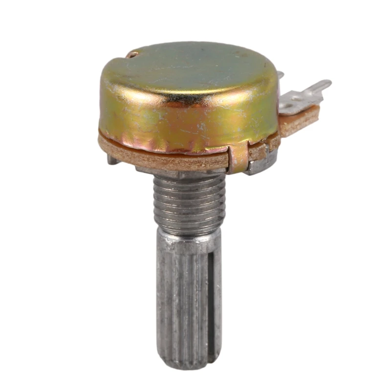 Один линейный тип 3 клеммы вращающийся конический потенциометр 20K Ohm 5