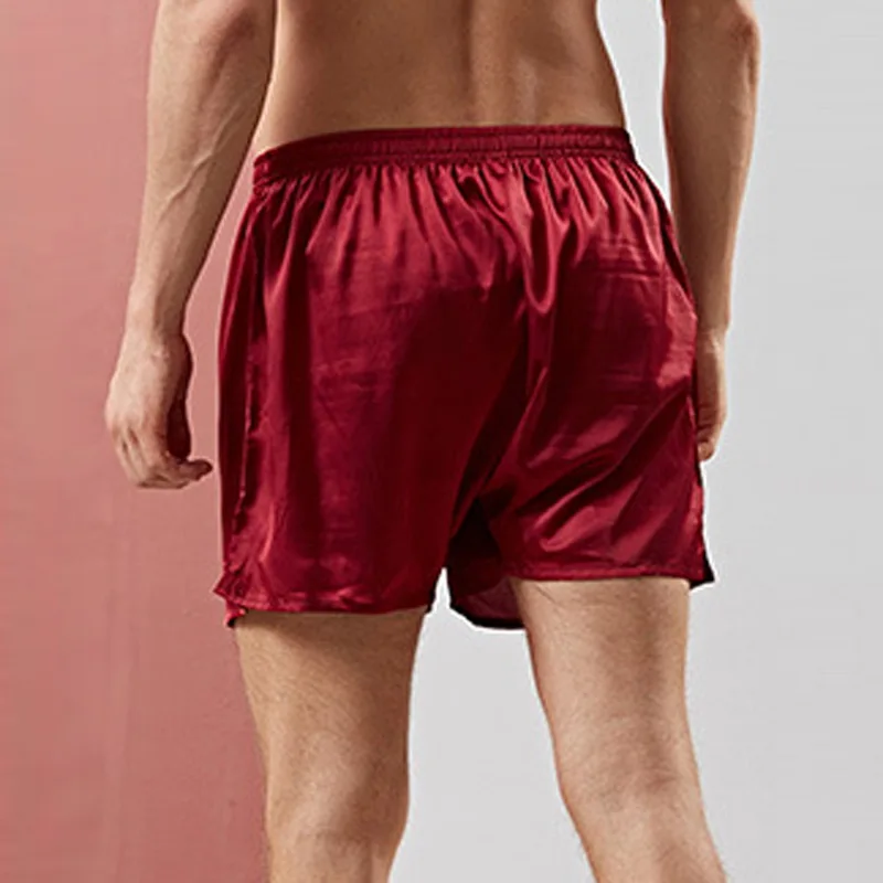 

Hot Sale Men Boxers Sexy Underwear Comfortable Solid Color Soft Men Sleepwear Boxers Summer Shorts Hombre 2021