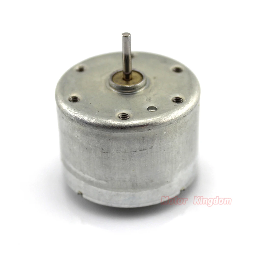 Мини 33 мм круглый Бесшумный Мотор солнечной энергии микро 500 DC 3V 5V 6V 3000RPM DIY хобби