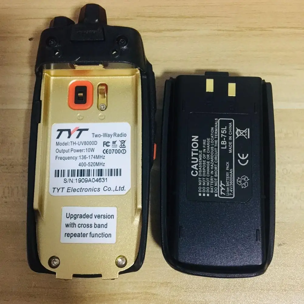 Cena TYT TH-UV8000D Walkie Talkie 10km VHF 136-174MHz UHF 400-520MHz Dual Band Ręczny Szynki Radio FM Transceiver Two Way Radio