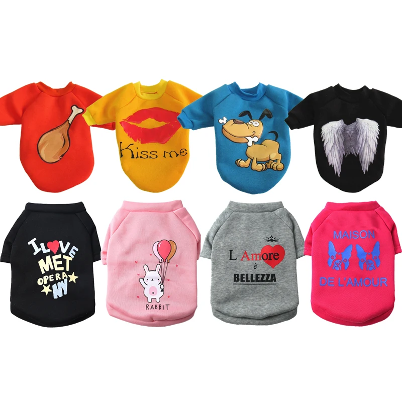 Мультяшный любимец Одежда для маленьких собак кошек одежда весенние комбинезоны