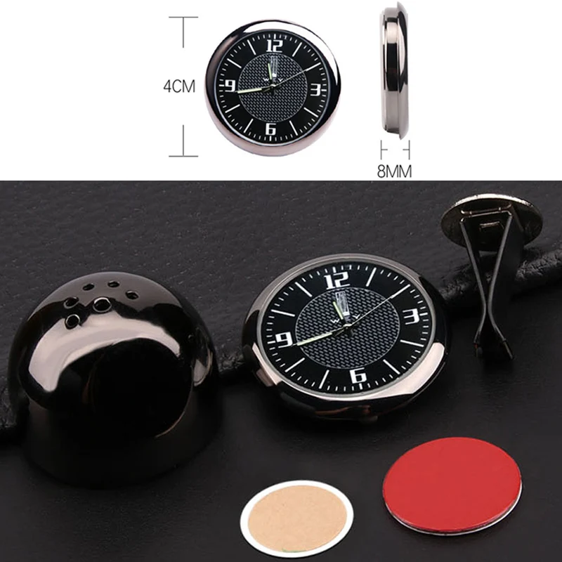For Porsche Car Clock Refit Interior Luminous Electronic Quartz Ornaments watch Decoration | Автомобили и мотоциклы