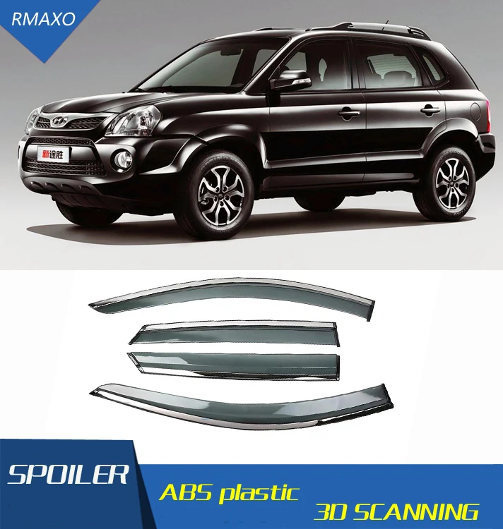 Для Hyundai Tucson 2013 2015 оконный козырек вентиляционные оттенки Защита от солнца дождя
