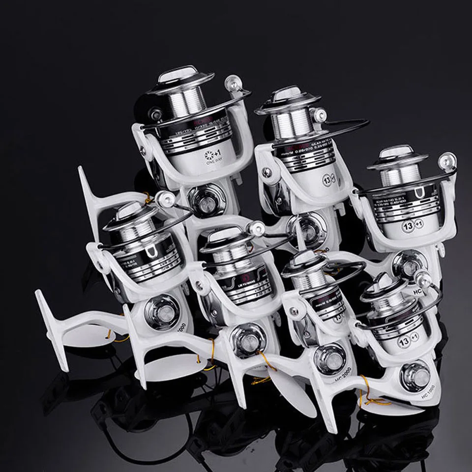 WALK FISH New Brand 13+1BB Fishing Reel CNC Rocker Arm Spinning White Color Carp Feeder | Спорт и развлечения