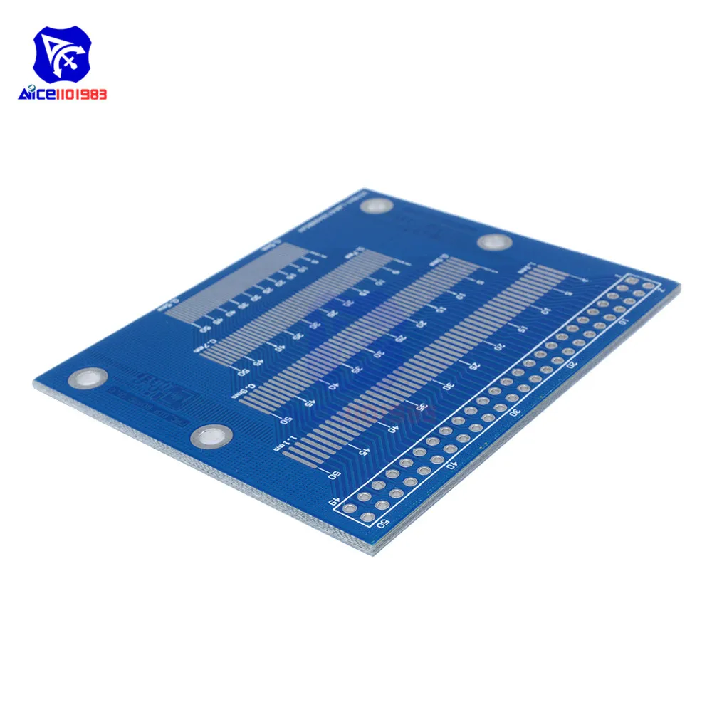 Печатная плата diymore с 0 5 мм на 1 2 контактным шагом FPC 3 дюйма TFT ЖК конвертер SMD для DIP