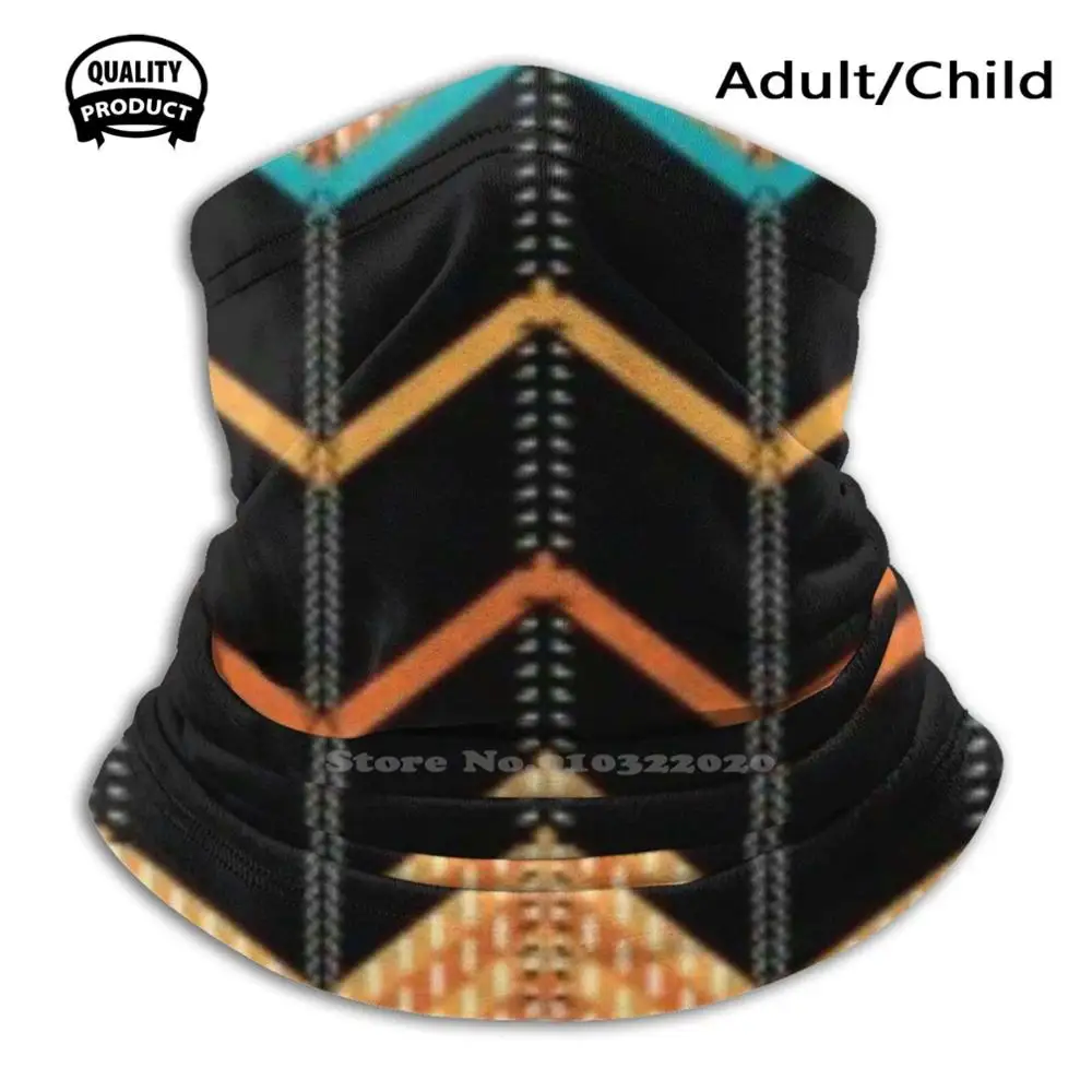 Домашний декор зигзаг 01 дизайн Женская Мужская модная маска для рта шарф женский