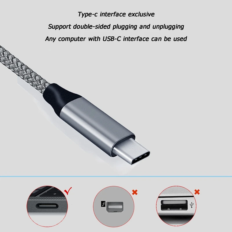 

USB C Hub Type C Docking Station Phone Stand 4K HDMI-Compatible USB 3.0 RJ45 for Huawei Samsung