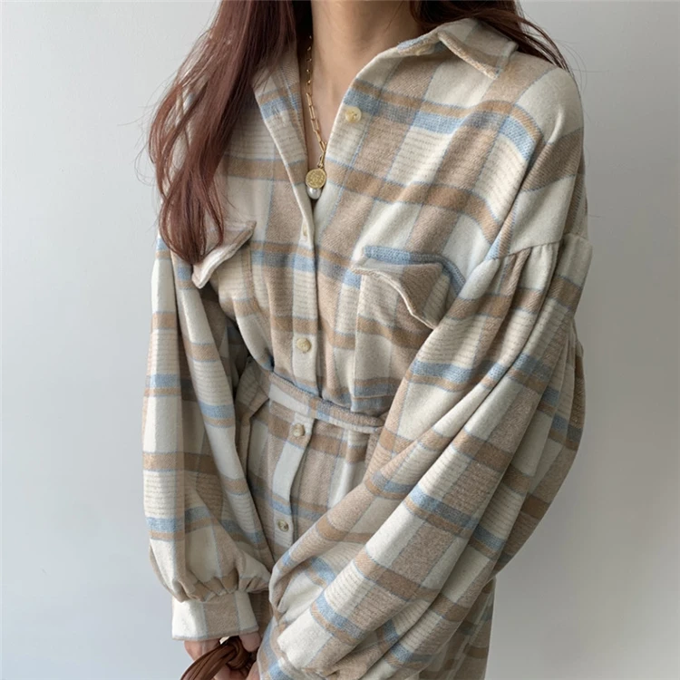 Женское платье с карманами Mozuleva длинное повседневное свободное винтажное в