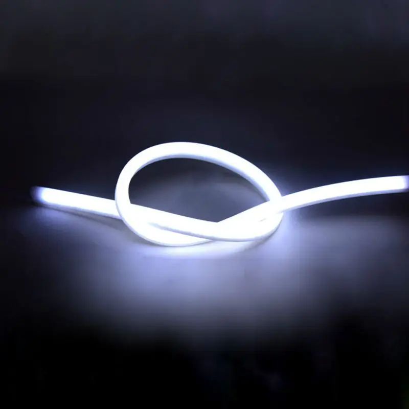 

2pcs 30/45/60cm vehicle DRL Flexible Tube Strip led Car Daytime Running Lights