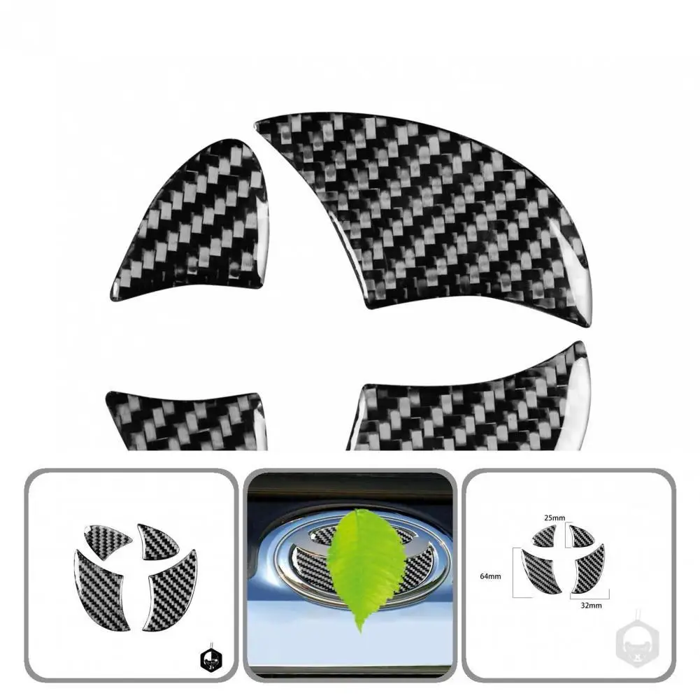 

Отделка 4 шт. Изысканная передняя крышка с логотипом автомобиля, легкая прочная панель с логотипом