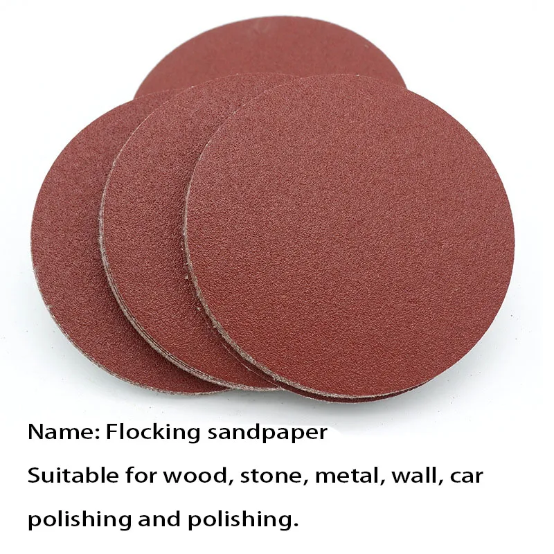 Высококачественная наждачная бумага 10 шт. 125 мм 5 дюймов диск самоклеящийся