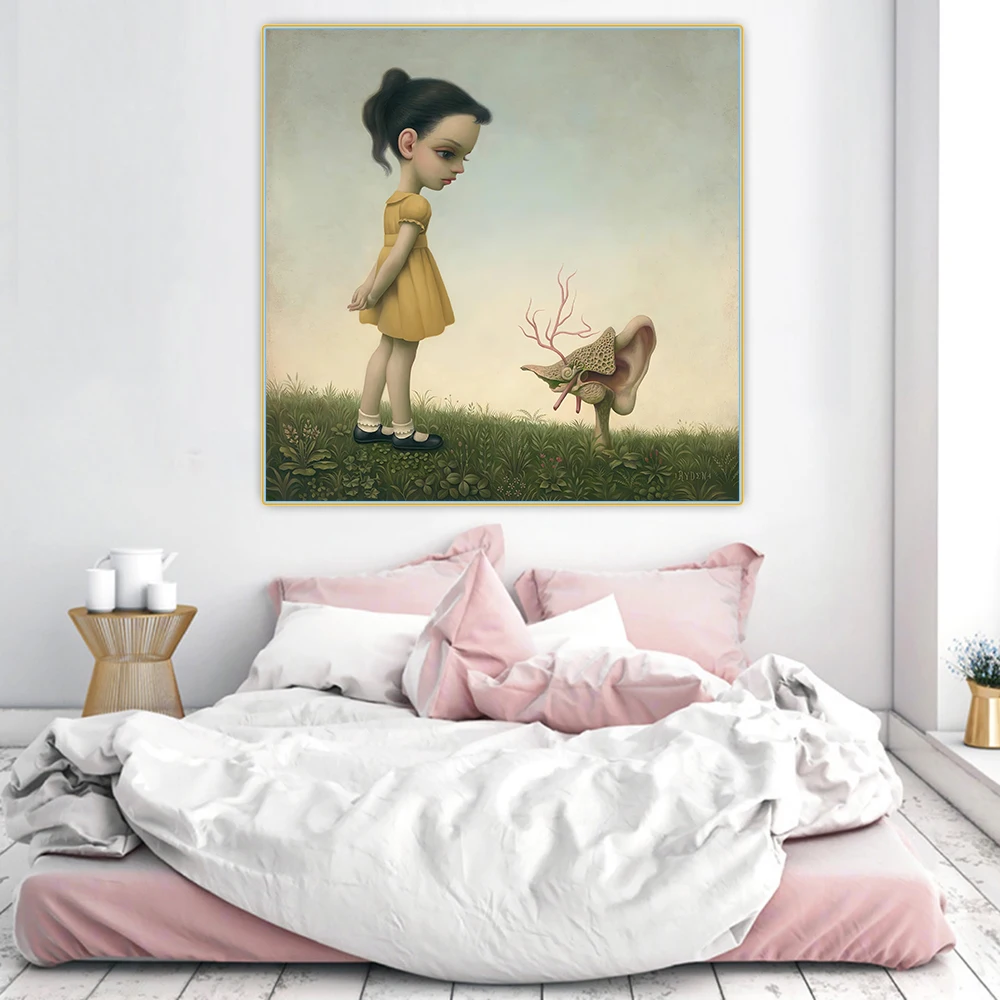 Citon Mark Ryden 》 уши художественная картина маслом Художественная Картина плакат