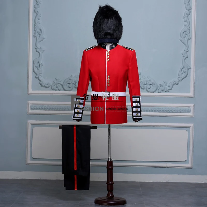 Costumes royal dress Prince William European-style palace male soldier Guards |