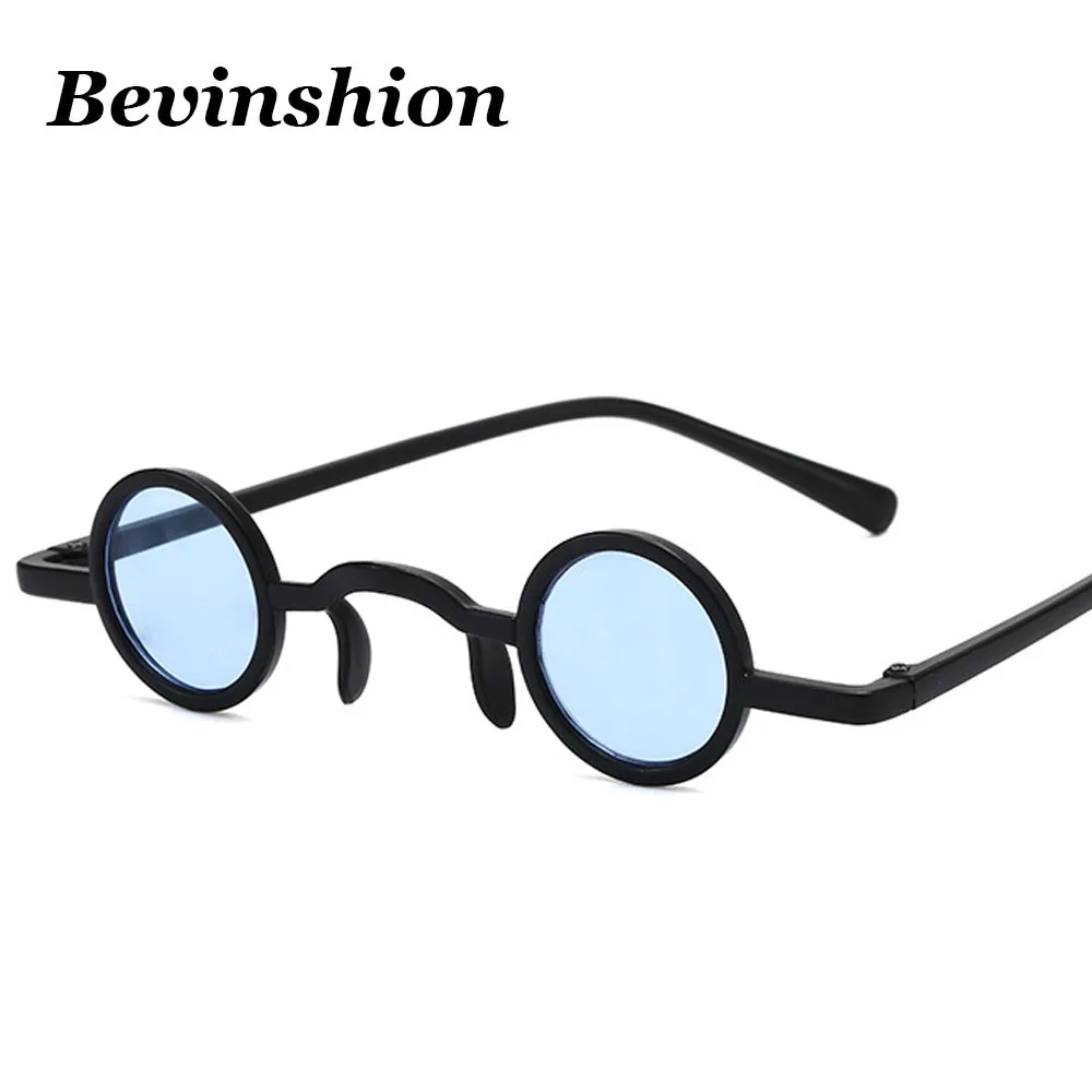 Солнцезащитные очки в круглой оправе стиле хип хоп стимпанк ретро европейские и