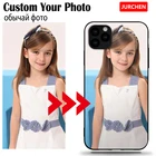 JURCHEN чехол на заказ для Xiaomi Mi 11 10 8 9 SE A2 A3 10T 11T Lite Чехол DIY имя для Xiaomi Mi Note 10 9T CC9 E Pro 6X F1 чехол