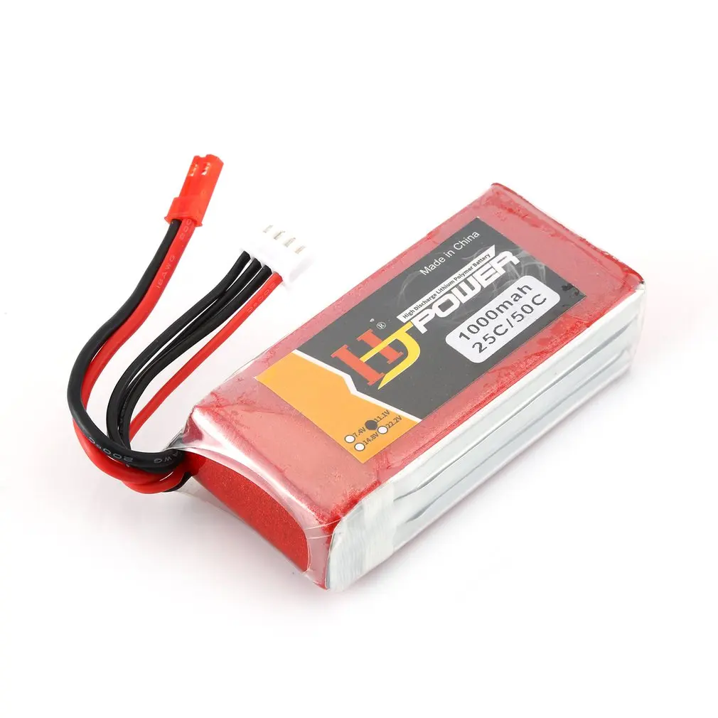 HJ 11 1 V 1000MAH 25C 3S Lipo аккумулятор JST разъем Перезаряжаемый для RC гоночный Дрон