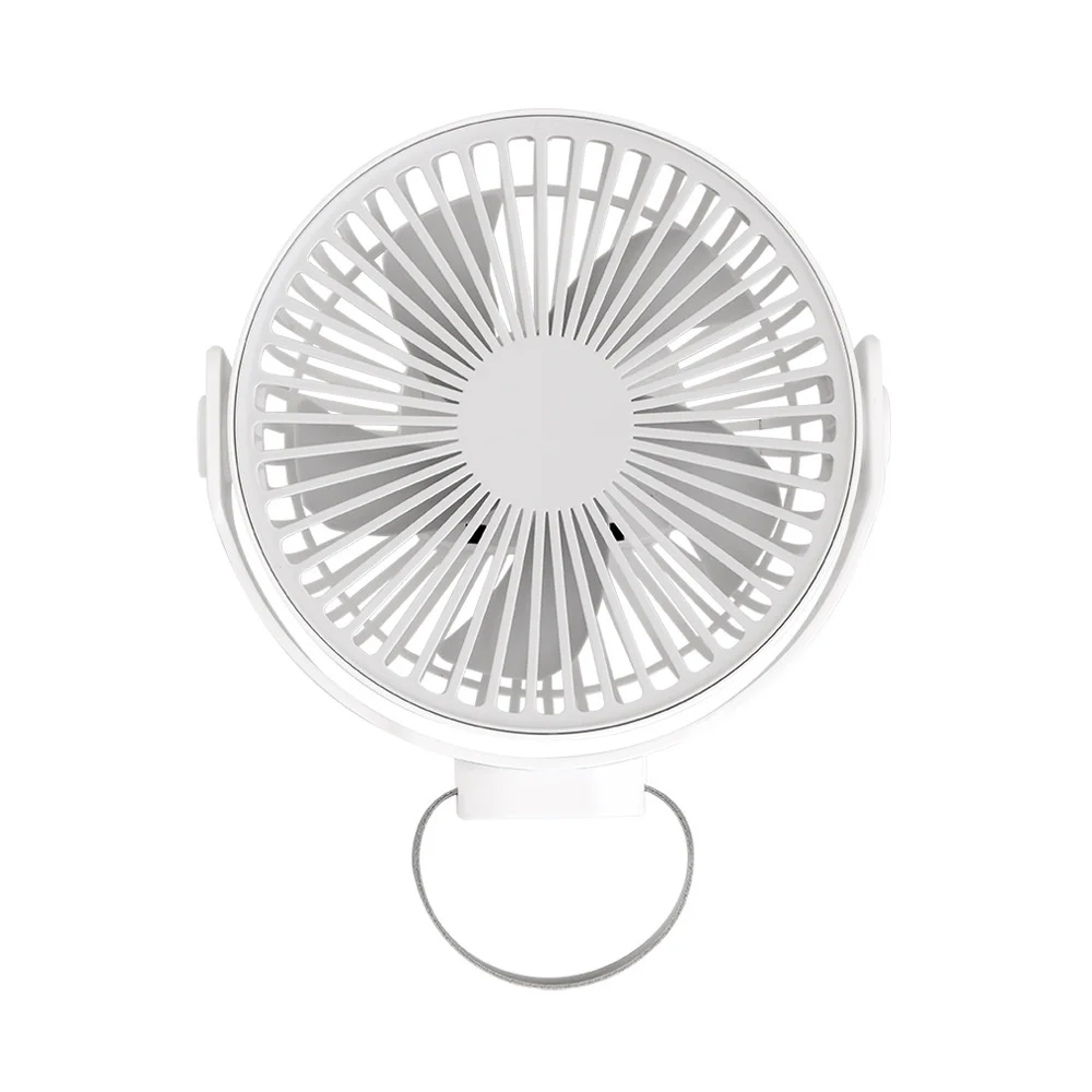 

Mini Ceiling Fan Outdoor Tent Fan Desktop Portable USB Rechargeable Fans Fourth Gears Wind for Home Office Dormitory Bedroom