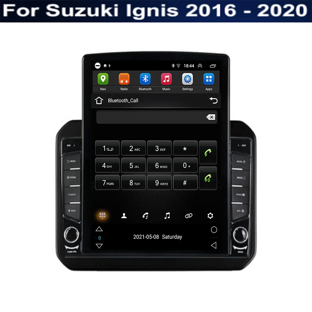 Автомагнитола Tesla 9 7 дюйма Android 11 для Suzuki Ignis 2016-2020-2023 мультимедийный видеоплеер