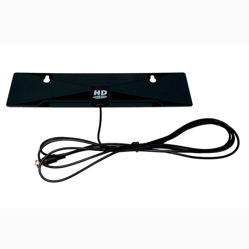 Цифровая внутренняя ТВ антенна 1080P HD TV VHF UHF FM плоский ящик готов с высоким