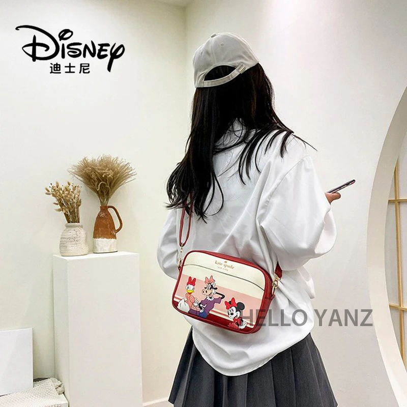 

Disney 2021 New Retro Single Shoulder Bag for College Students Diagonally Across Cartoon Minnie Bag Wholesale