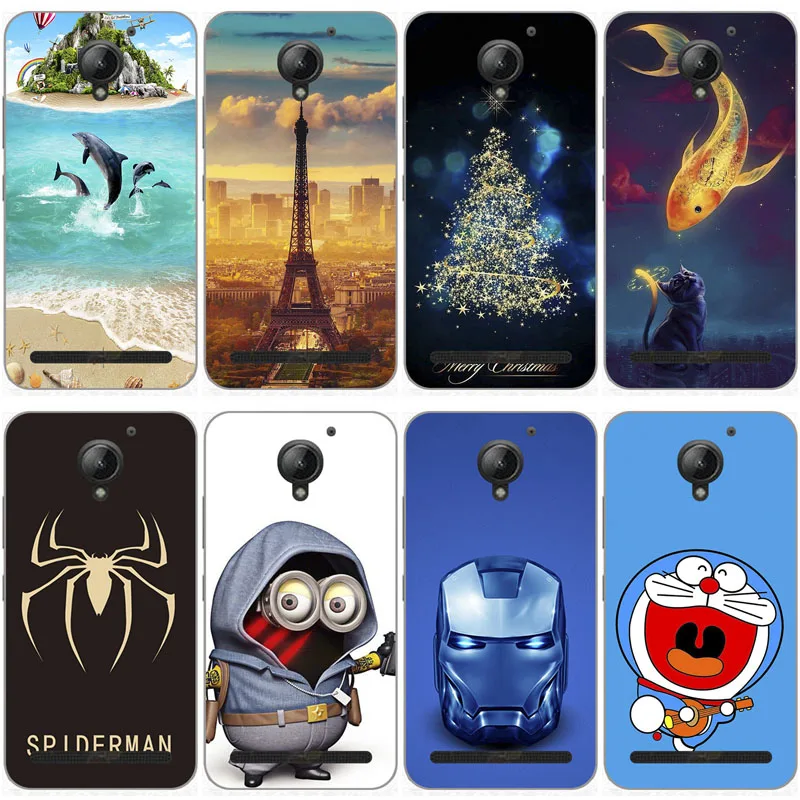 Мягкий чехол для телефона из ТПУ с принтом Lenovo Vibe C2 / Power K10A40 мягкий силиконовый