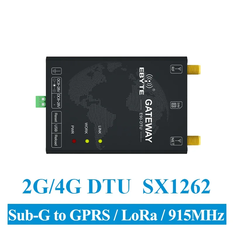 E90 DTU(400SL30 GPRS) 433MHz GPRS 1W LoRa SX1268 USB интерфейс беспроводной модем передачи данных Sub G к