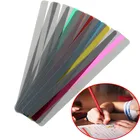 8 шт. полоски для руководства для чтения, текстовые цветные накладки, закладка для студентов, учителей, людей Dyslexia, милые бумажные маркеры для книг