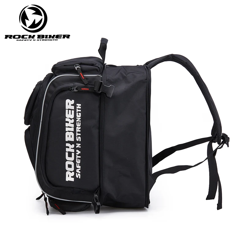 ROCK Байкер Водонепроницаемый черный цвет шлем сумка мотоцикл багаж рюкзак сумки
