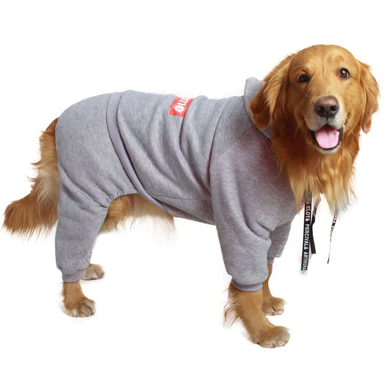 

Big Dog Hoodies Winter Thick Dog Clothes Hooded Sweatshirts Pet Dog Coat for Small/Large Dogs German Shepherd Dog Costume