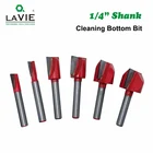 LAVIE 14 хвостовик для очистки древесины нижний бит прямой фрезерный бит чистый фрезерный Резак Деревообрабатывающие биты силовой станок MC01110