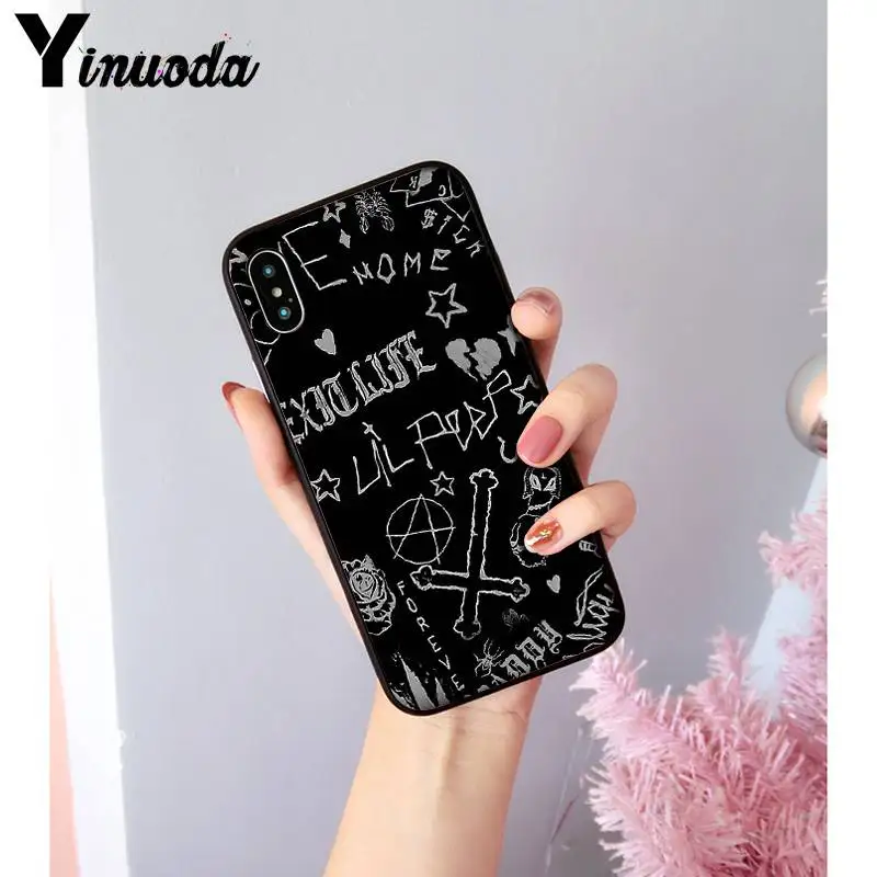 Yinuoda Lil Peep Lil Bo Peep Красочный милый чехол для телефона iPhone 8 7 6 6S Plus X XS MAX 5 5S SE XR мобильный чехол