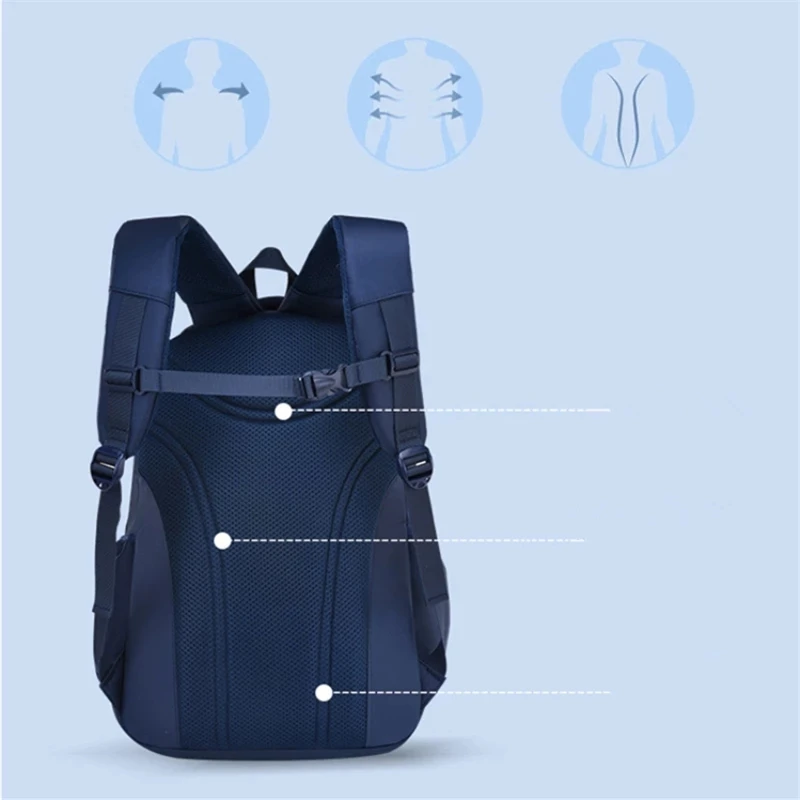 2021 CHILD Large SCHOOL BAG Primary Backpack Children Waterproof Orthopedic Satchel School Bags For kids Boys Travel Backpacks